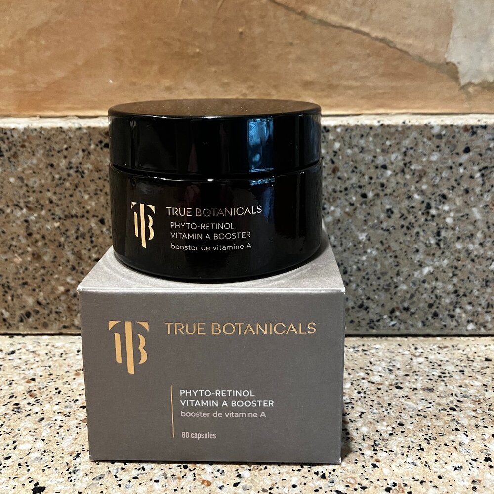 True Botanicals Phyto-Retinol Vitamin A Booster 60 Capsules! Brand New!